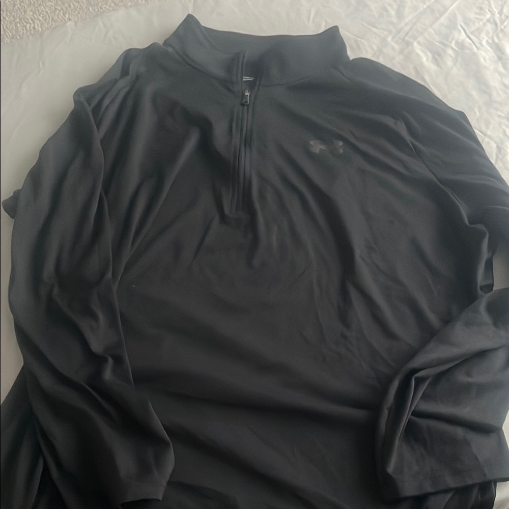 Under Armour Charcoal Quarter-Zip Top